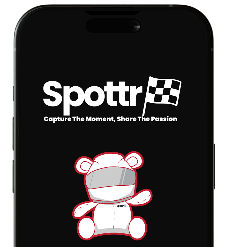 Spottr app mockup